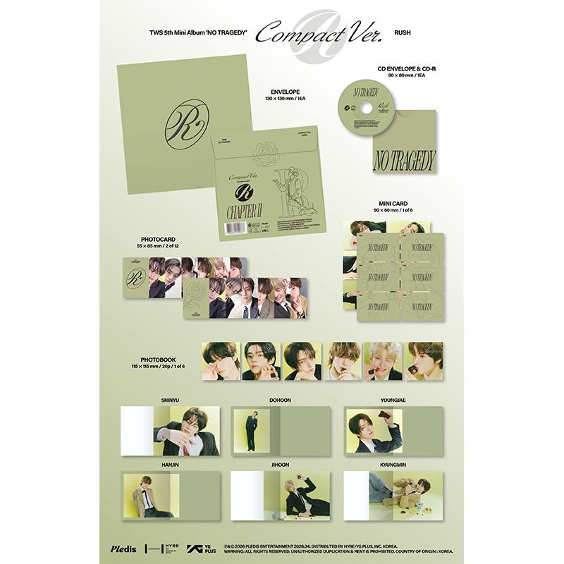 [Pre-order] TWS Mini 5th Album [No Tragedy] Compact Ver.