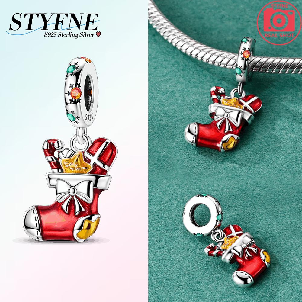 Charms Copper Christmas Tree Beads Bracelet For Charms Plataoriginales Brand Beads Diy Jewelry Making Gifts