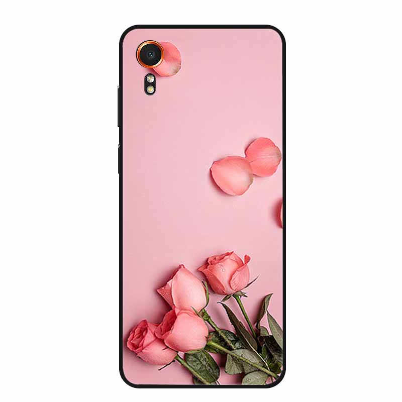 For Samsung Galaxy Xcover7 Case Black Silicone Soft Back Cover Case For Samsung Xcover 7 Phone Case Cover X Cover 7 6.6" Funda
