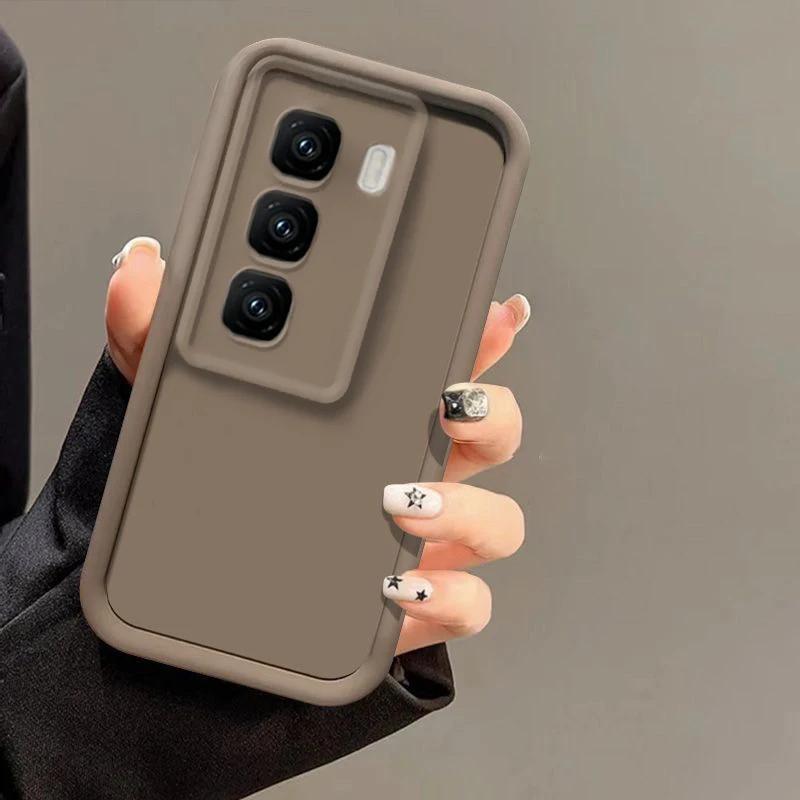 Etui do infinix Hot 50 Pro Plus, Silikonowe Matowe Antywstrząsowe Miękkie Odporne na Wstrząsy Pokrowiec Skin Dla infinix Hot 50 Pro +