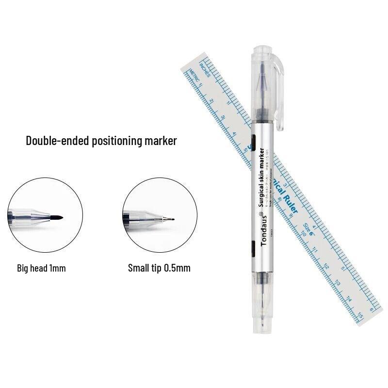Smudge-Proof Waterproof Microblading & Tattoo Marker Pen for Eyebrows and Lips