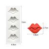 Lip Heart LOVE Shape Silicone Mold Valentine's Day Cookie Cupcake Chocolate Baking Mold Fondant Cake Decorating Tools