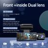 3.16inch IPS 1080P Dash Cam Car Dvr Dual Lens Front Inside Wide Angle IR Night Vision Video Recorder