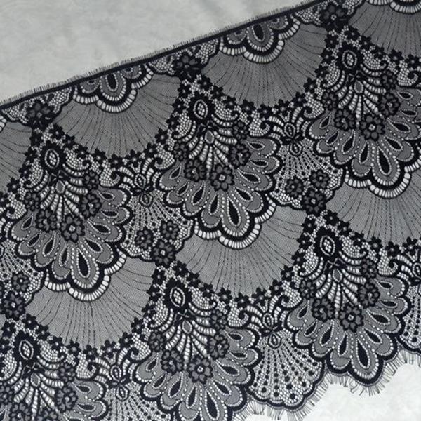 3 meters,Phoenix Tail Lashes Lace Fabric DIY Wedding Curtain Eyelash Lace Trim Skirt Dress Accessories