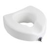 Raised Toilet Seat, 158.8 kg Capacity, 127 mm Lift Height, Commode Elevated Toilet Seat Riser with Enlarged Opening for Seniors, Elderly, Handicap,