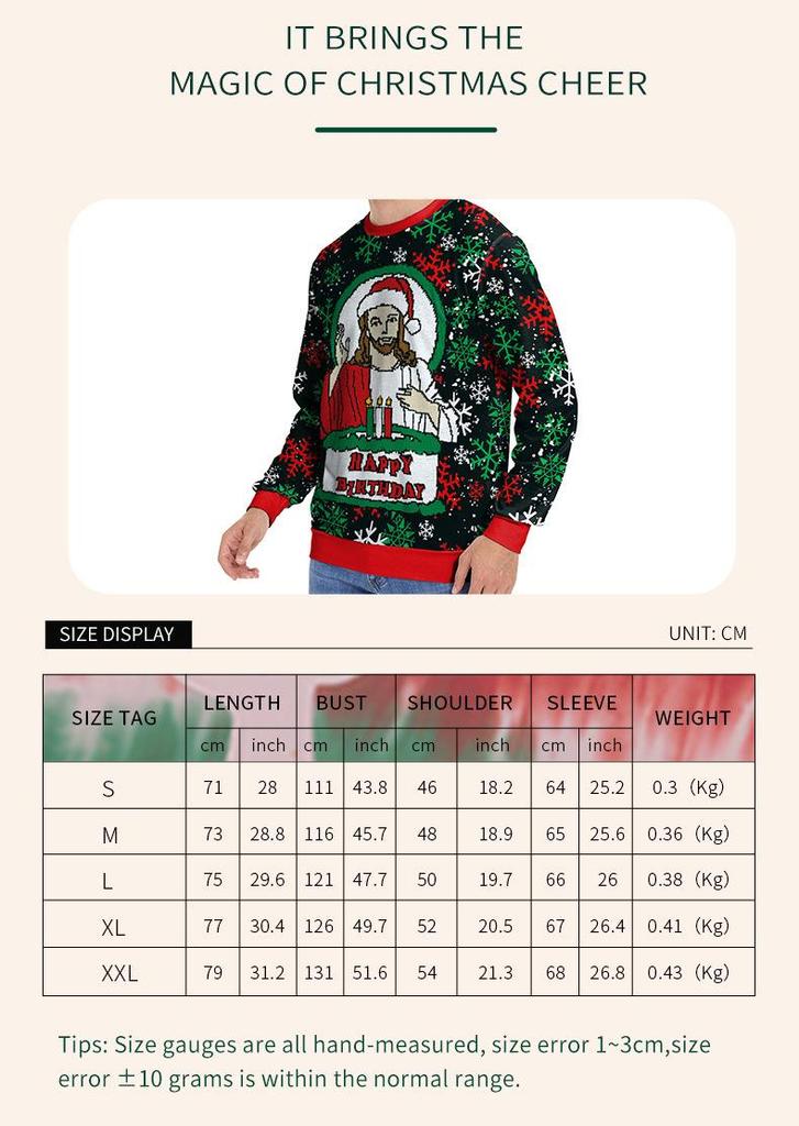 2025 Autumn Round Neck Snowman Reindeer Couple Hoodie
