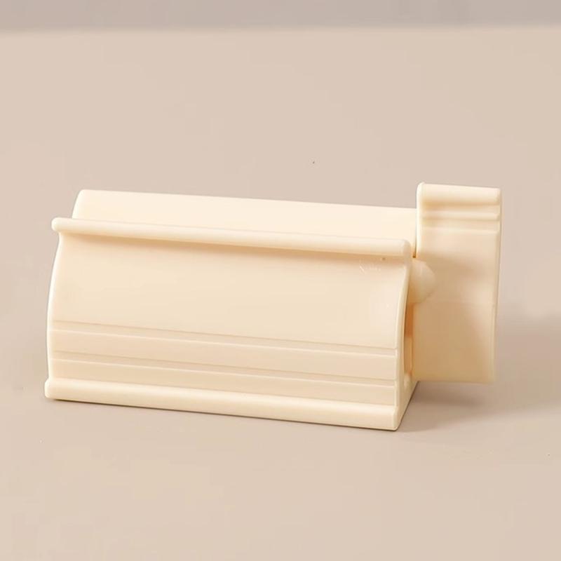 Space Saving Toothpaste Tube Squeezer With Roller Mechanism Easy Installation Nontoxic Plastic For Hand Cream Cosmetic Tube