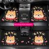 Car Floor Mats for All Seasons, Driver's Seat Carpet-Style Semi-Enclosed Single-Piece Diatomaceous Earth Anti-Slip and Water-Absorbing Car Floor Mat