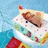 Fun Cartoon Unbreakable Cloth Book Ring Paper Tissue Box Toy