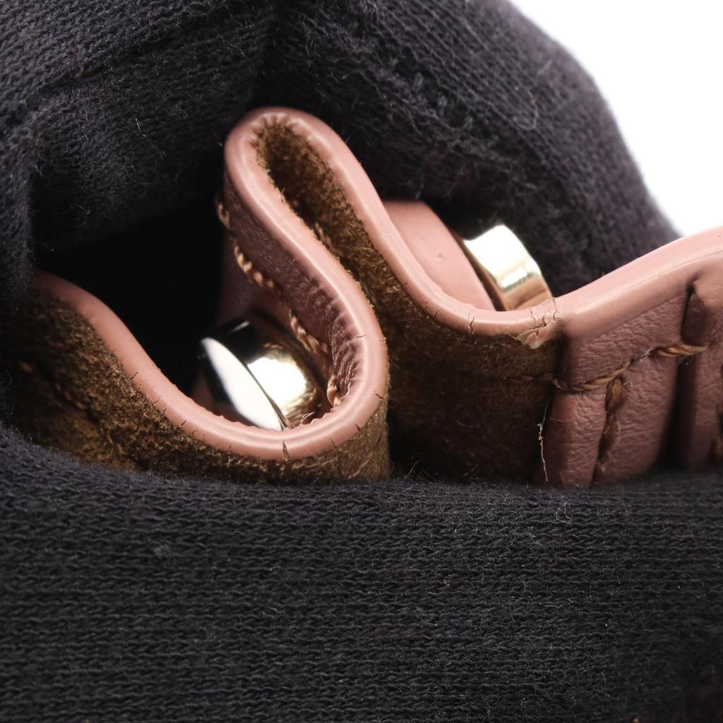 Used MAX MARA 2WAY Shoulder Bag leather Pink Used Women