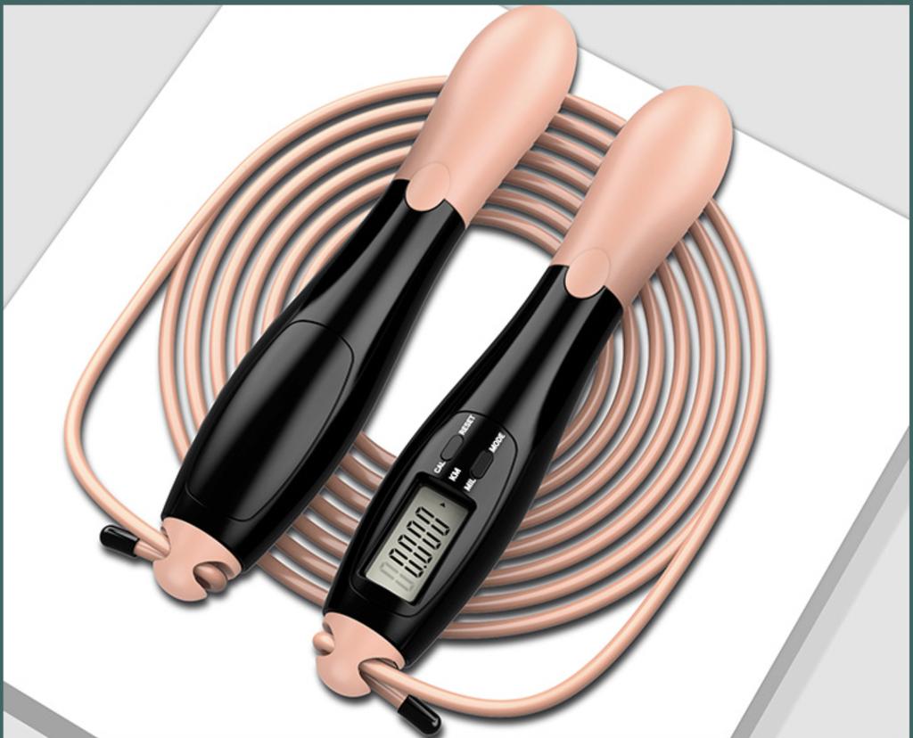Steel Skipping Exercise Counting Jump Rope Adjustable Fitness Gym Training Home Equipment Sports