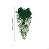 Christmas Wreath Decorative Realistic Garland Front Door for Festival House Wall Window Xmas