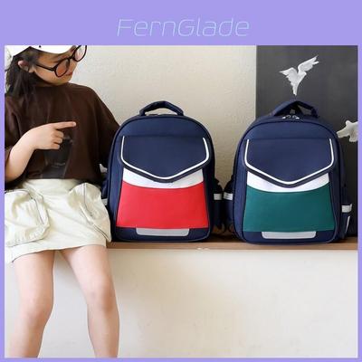 Gender Neutral Oxford Cloth School Backpack With Waterproof Features For First And Second Graders