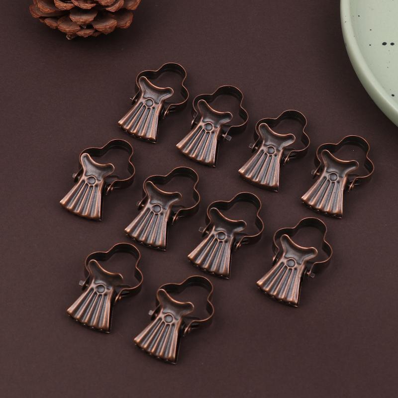 Household Metal Hook Clips for Curtain String Lights Strong Grips for Home Party Decoration