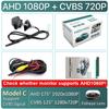 CCD AHD 1080P Vehicle Logo Front View Camera For Toyota Avensis Crown Reiz Prius Prado Camry Yaris Corolla Hilux