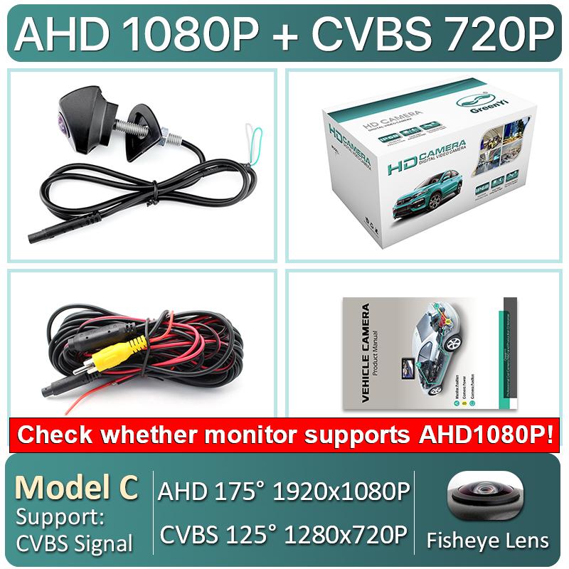 CCD AHD 1080P Vehicle Logo Front View Camera For Toyota Avensis Crown Reiz Prius Prado Camry Yaris Corolla Hilux