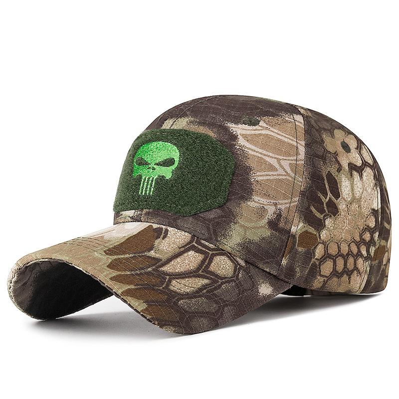 Outdoor Tactical Hat Baseball Cap Velcro Hiking Camping Mountaineering Sun Hat Jungle American Baseball Cap