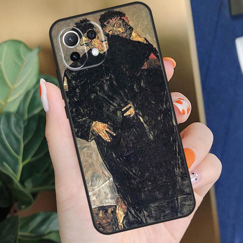 Egon Schiele Kunst Hülle Für Xiaomi 15 14 Ultra 13T 14T 15T Pro 17 Pro Max POCO X7 Pro X5 X6 F5 F6 F7 F8 Hülle