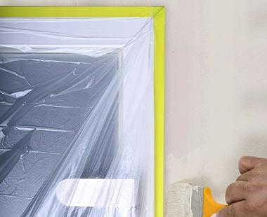 Antychlap Folia Malarska Z Taśmą + Dyspenser 550Mm/20M