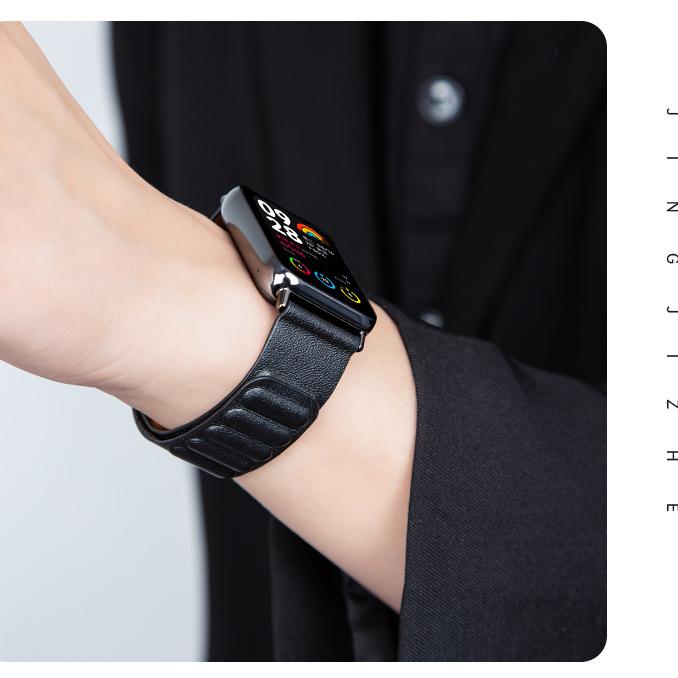 Für Redmi Watch 4 Armband aus Silikon mit magnetischer Schleife für Xiaomi Band 8 Pro Smart Armband