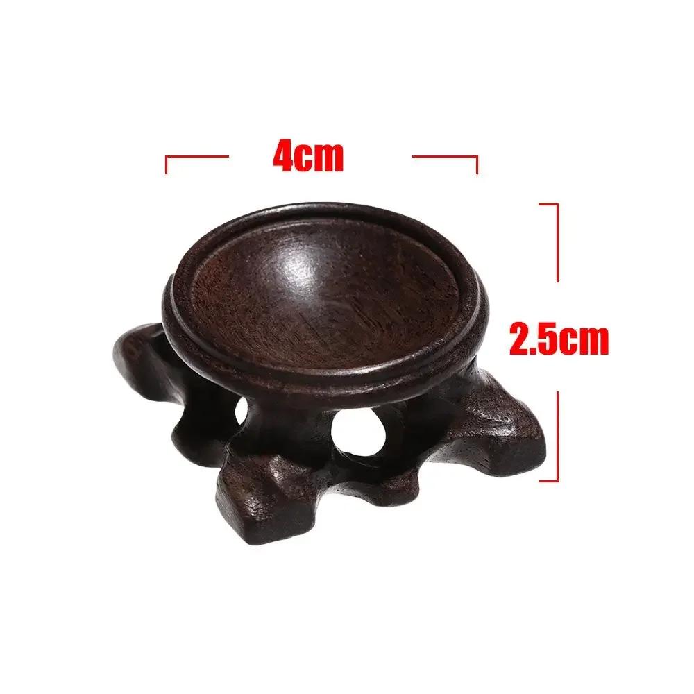 Acid Branch Wood Display Stand Base Miniature Retro Crystal Ball Holder Sphere Globe Stone Decor Branch Base Home Decoration