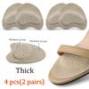 2/3/5pairs Sandals Anti-slip Stickers Leather Forefoot Pad Women High Heels Pain Relief Insert Cushion Foot Care Shoes Pad