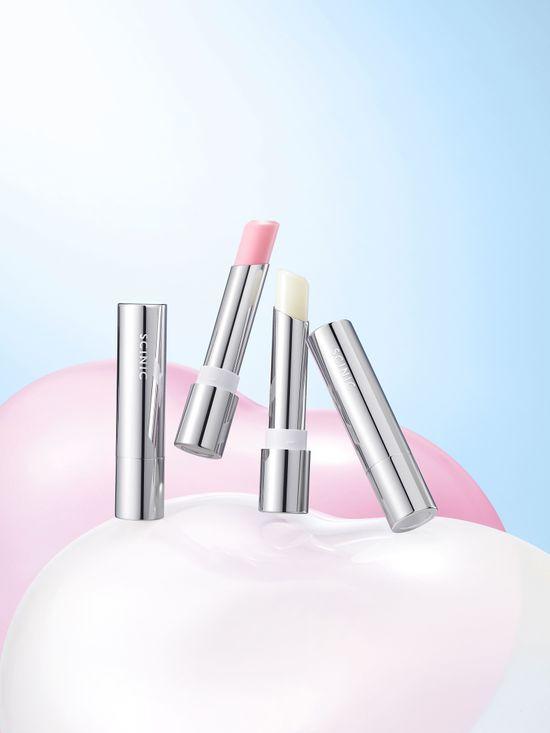 Scinic UV Shield Essential Lip Balm Clear & Rose Pink