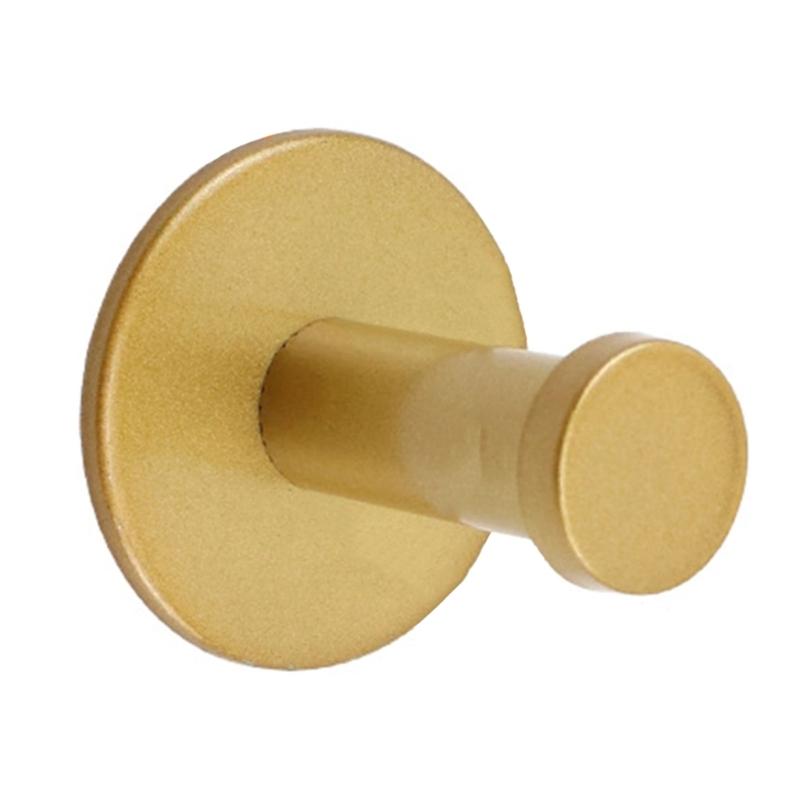 4Pcs Wall Mounted Coat Hook Stainless Steels Coat Hanger Heavy Duty Robes Hook Single Hook for Bag, Towel, Key, Hat