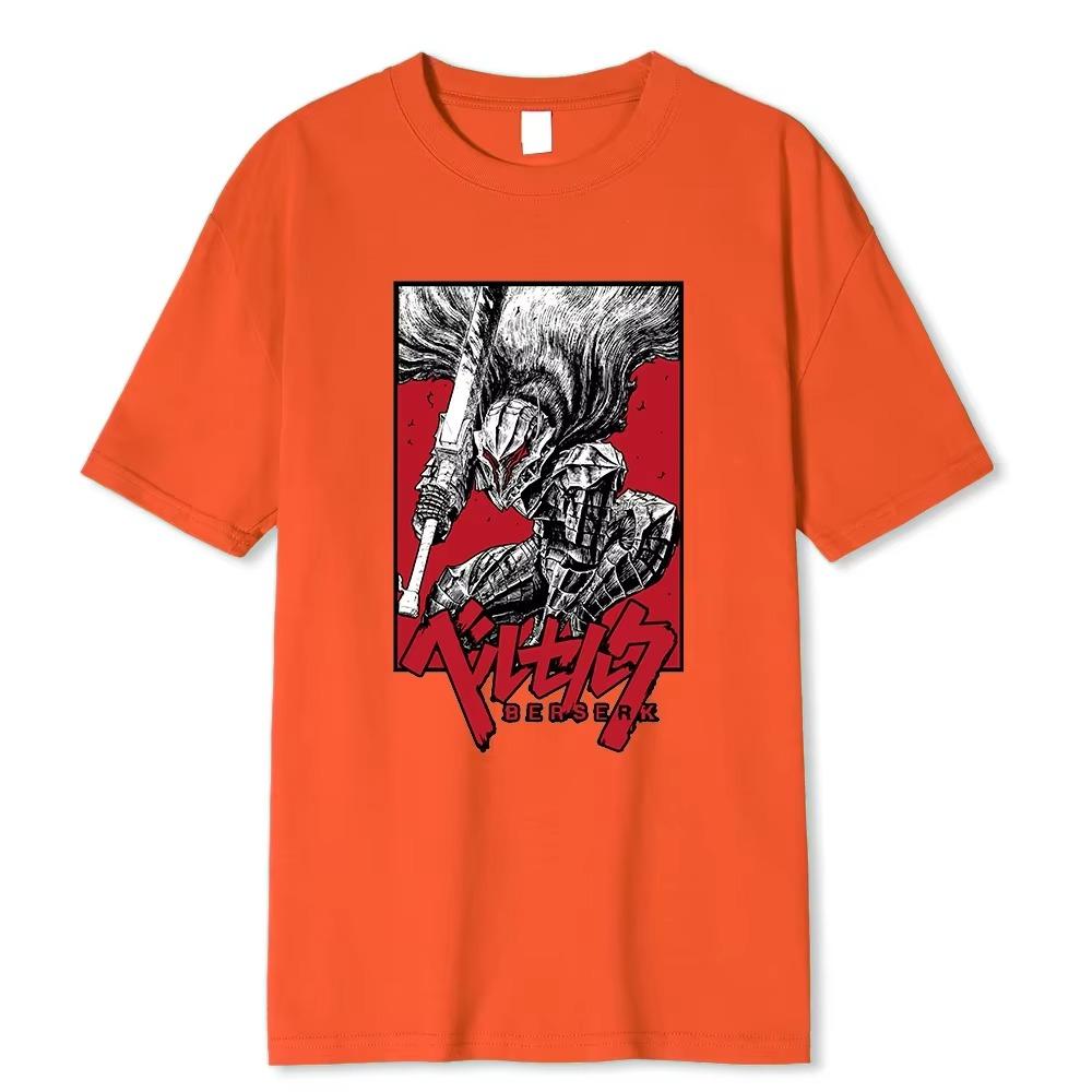 Hip Hop Streetwear Men Comics T Shirt Japanese Anime Graphic Print TShirt Summer Oversized Vintage T-Shirt Harajuku Cotton Tops