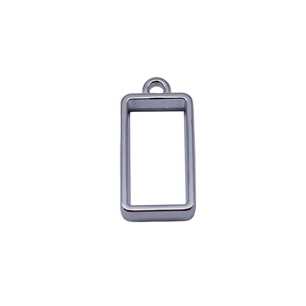 Planet Charms Geometric Openwork Resin Pendants For Space Themed DIY Jewelry Accessories
