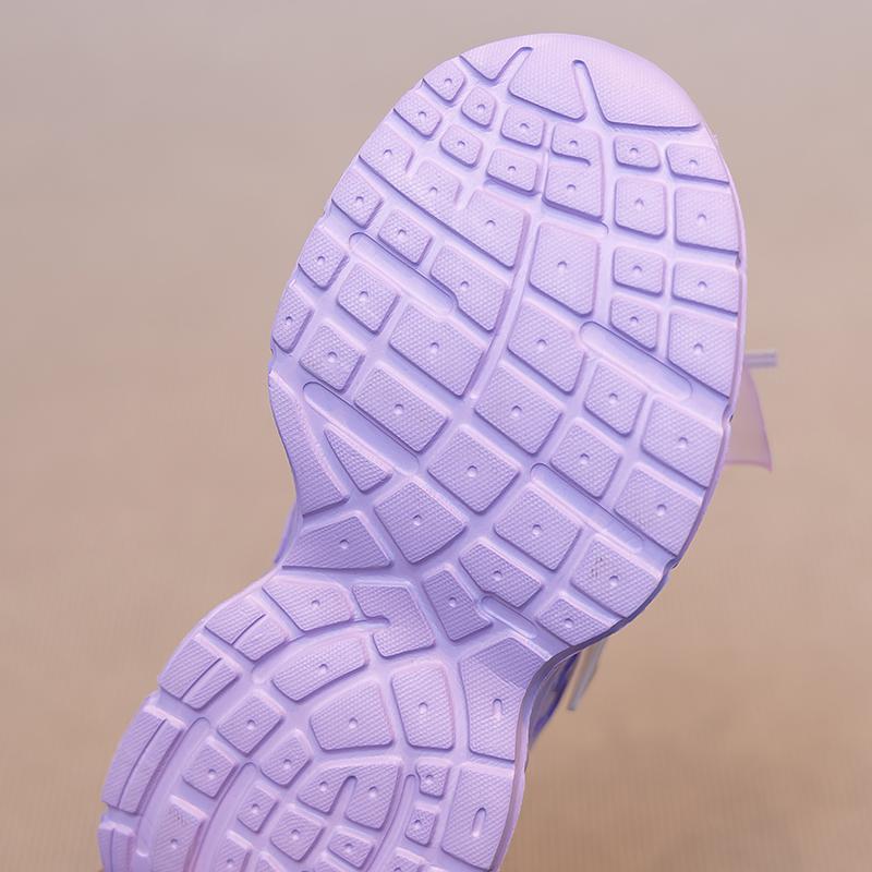 PU Leather Sport Shoes For Girls Trend Fashion Children's Running Shoes Korean Style Teenager Girl's Sneakers Fashion Footwear