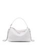 Genuine Leather Woven Dumpling Bag: Sheepskin Chain Messenger Pillow Handbag