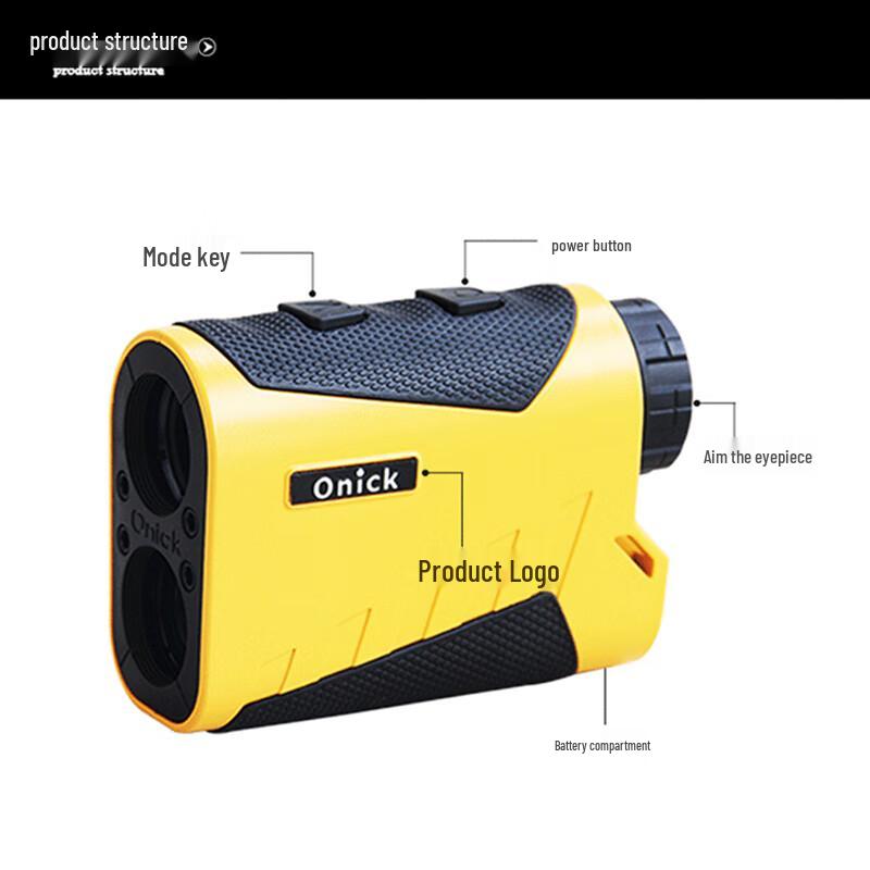 Onick 1500LH Laser Rangefinder Binoculars
