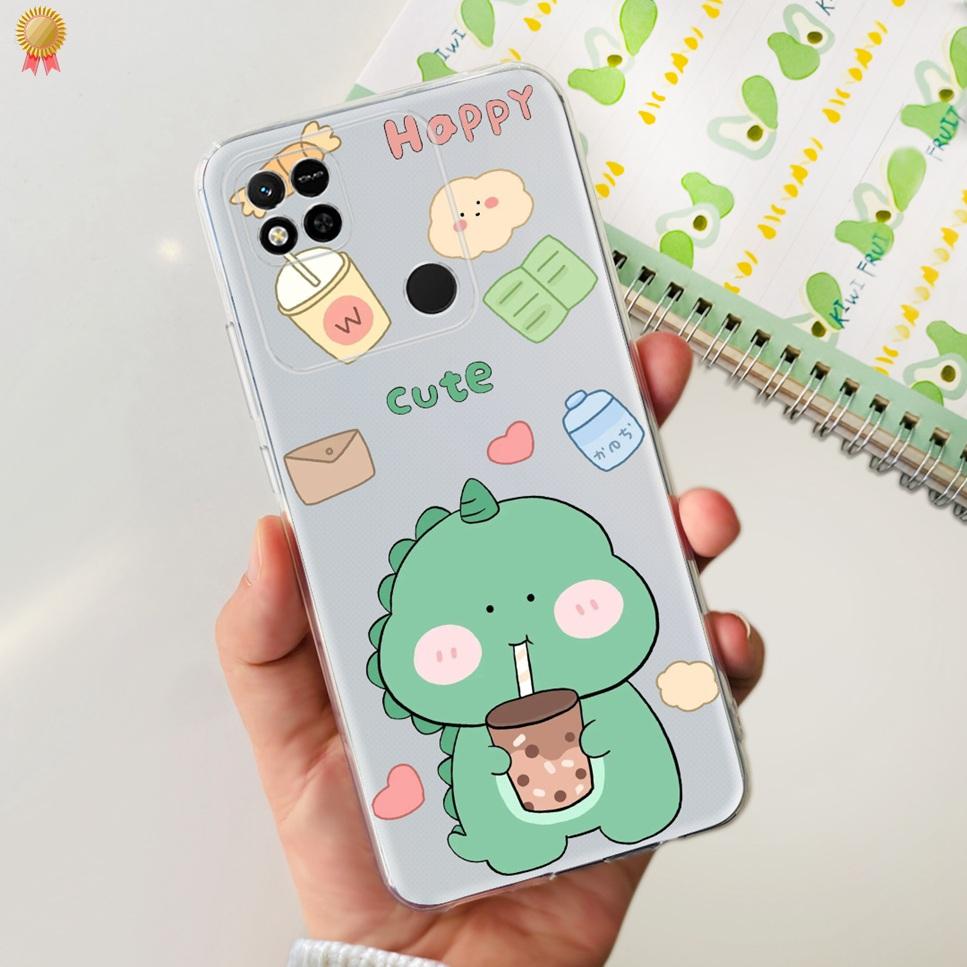 NEW Design For Cover Xiaomi Redmi 10A Case Cartoon Bumper Back Shockproof Soft TPU For Xiomi Redmi 10 10C A10 C10 Redmi10 A Bag