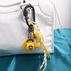 Cute Candy Color Fashion Backpack Handbag Hanging Bags Accessories Handmade Nylon Woven Rope Bag Pendant