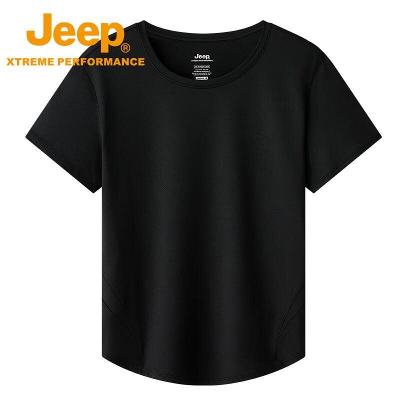 JEEP Women s Cooling Round Neck T-Shirt L