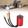 3600KV Brushless Motor High Torsion CNC Machining T6 Aluminum Covers 50000 RPM Brushless Motor for 1/16 for 1/14 RC Cars