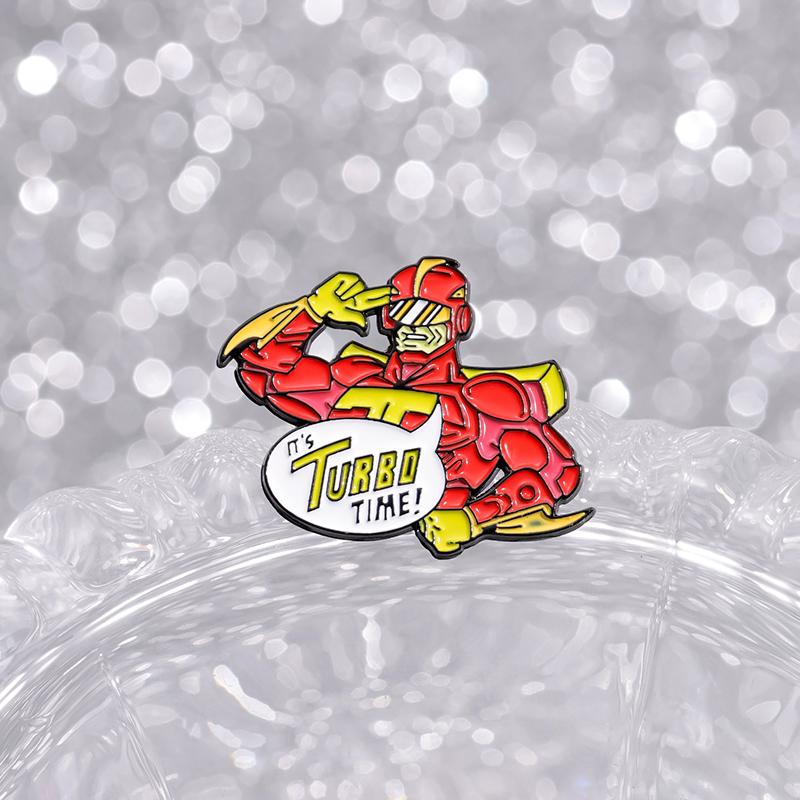 Filmkaraktärer Emalj Pins Anpassade Snygga Hjälte Broscher Knapphålsmärken Roliga Smycken Gåva för Fans Vänner