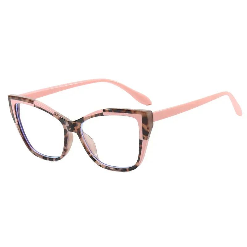 

Роскошные очки «кошачий глаз» для женщин и мужчин, прозрачные очки, дизайнерский бренд, милые прозрачные очки, модная оптическая оправа, Oculos