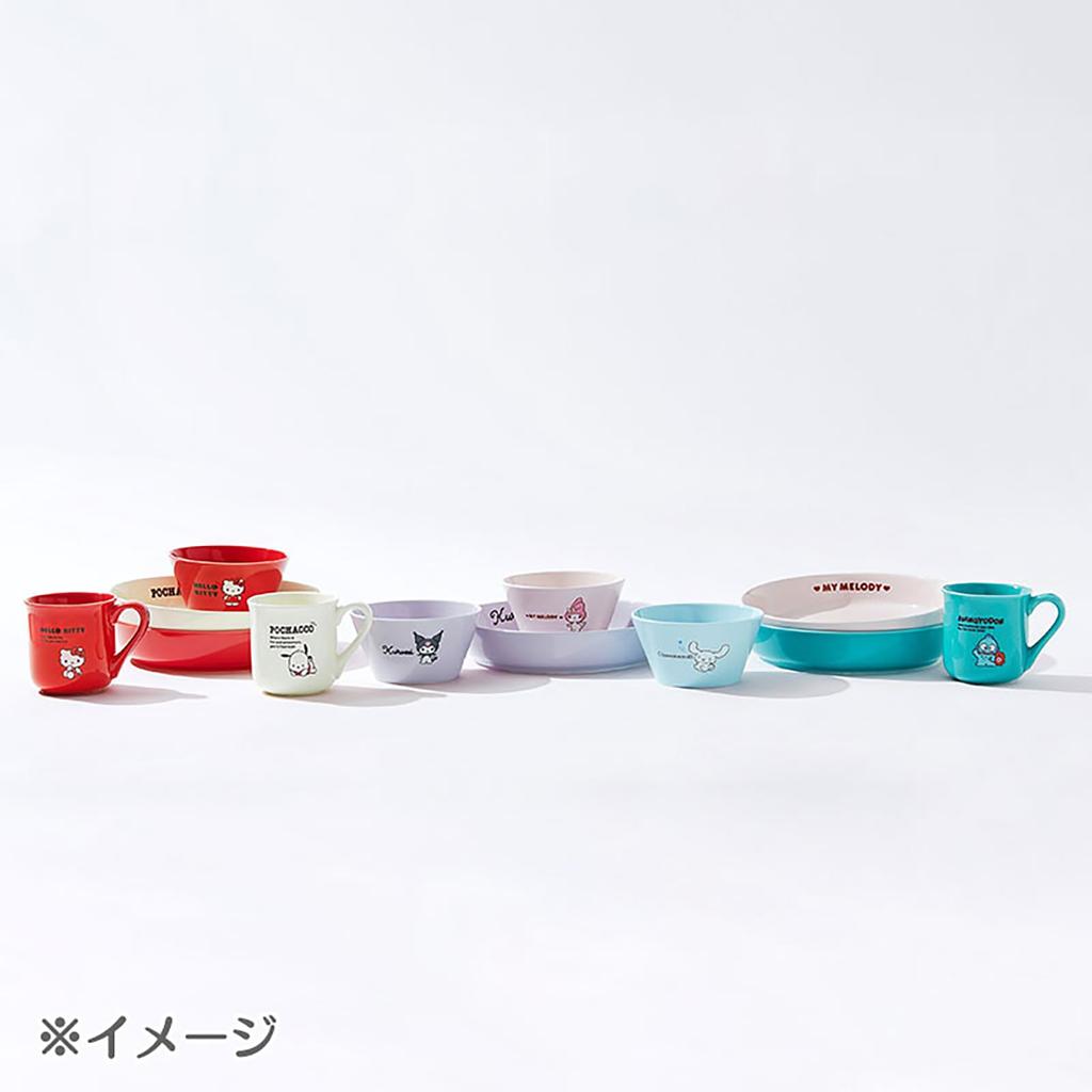 Sanrio 21cm Cinnamoroll and Dryer Curry Pasta 185957 Plate, Microwave, Dishwasher, Safe, Ceramic, Plate, Plate,