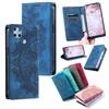 For Realme C25Y,C21Y Mandala Embossed PU Leather Flip Wallet Case Magnetic Closure Cover