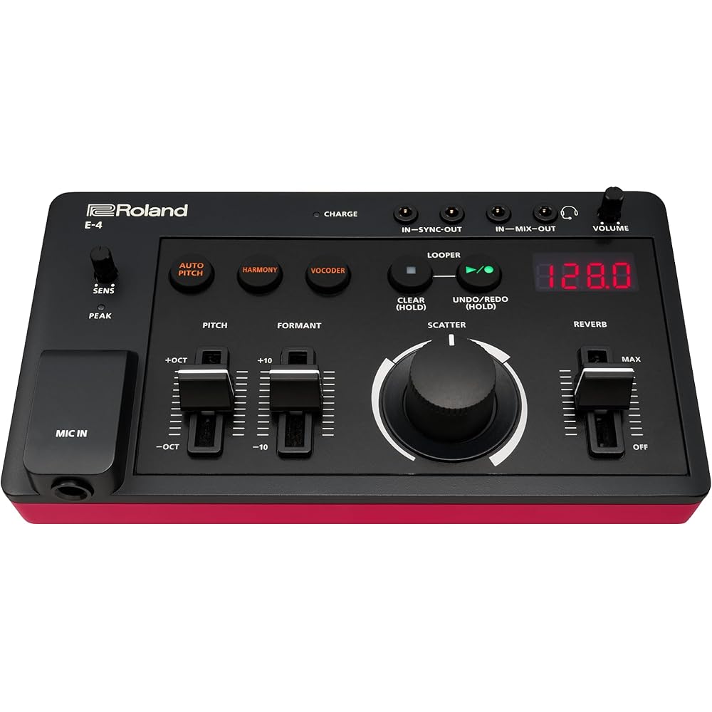 Roland Roland AiraCOMPACT VOICE TWEAKER E-4 Voice Changer, Vocal Effector, River Looper, Auto Pit...