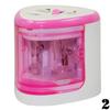 New Useful Battery Operated Electric Pencil Sharpener W/2 Holes 6-8mm And 9-12mm Auto-Stop School Supplies Korean Stationery