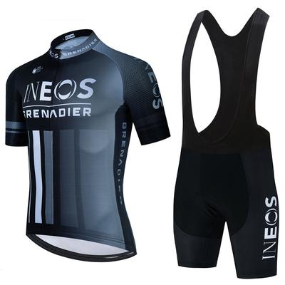 INEOS Men's Summer Sweat Absorbing Short Sleeve Cycling Suit Road Bike Bicycle Breathable Mountain Bike Clothing