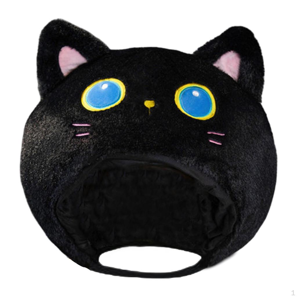 Animal Hat Cat Shape Cute Cartoon Selfie Decorative Novelty Ski Hood Cap