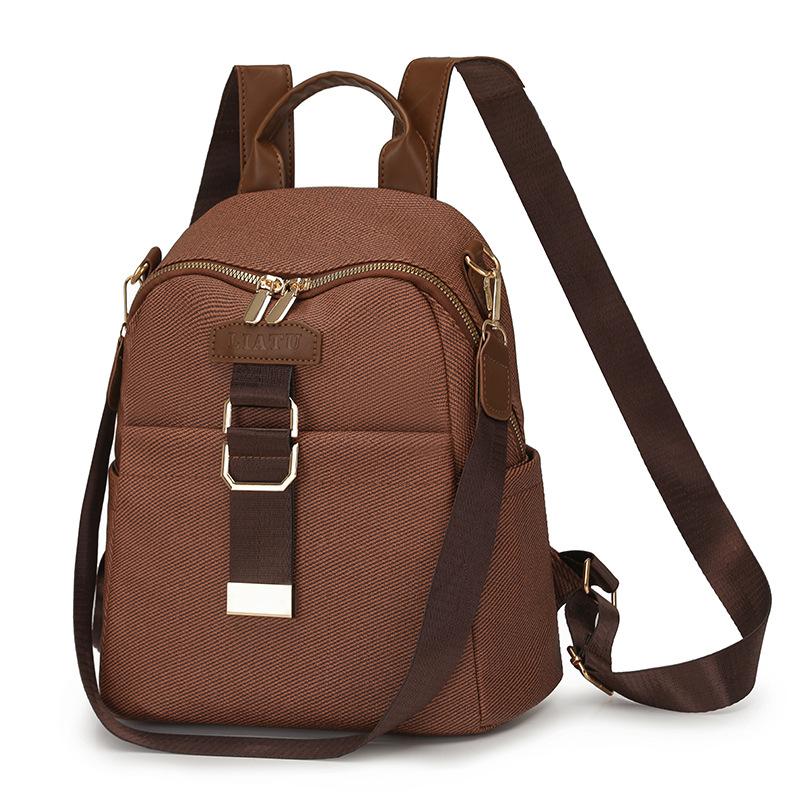 Backpack Women's Autumn/Winter New Fashionable Lightweight Large Capacity Retro Commuting Travel Backpack