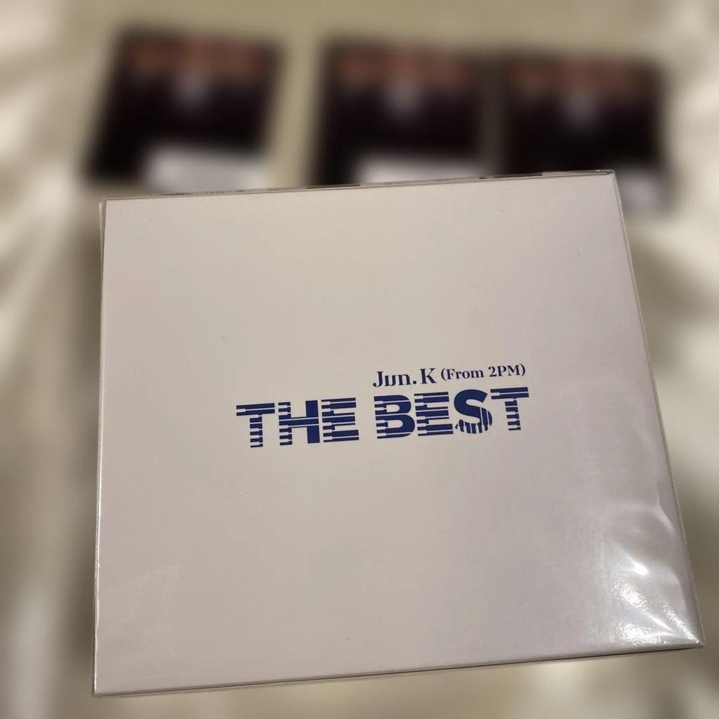[USED] 2PMJun. K//BEST ALBUM “THE BEST” 3 Types BOX