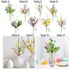 Easter Decoration Egg Tree Branch Decorative Branches Easter Egg Stems for Vase Home Party Easter Celebration Decoration