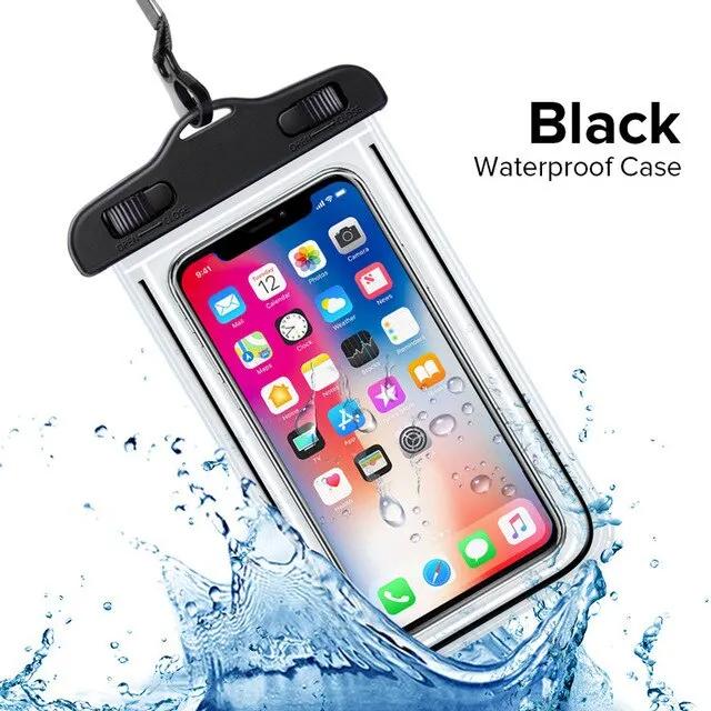 Waterproof Phone Case Swimming Water Proof Bag Universal Underwater Phone Protector Pouch PV