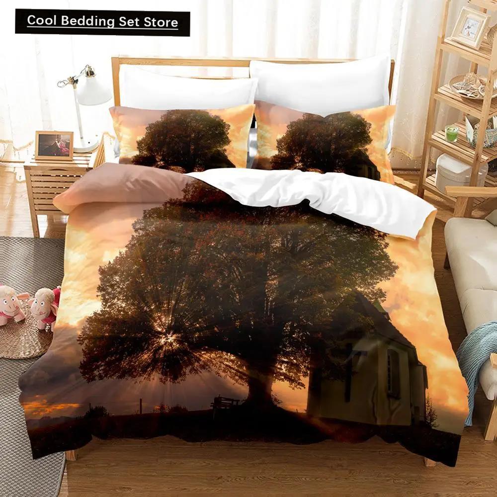 

Комплект пододеяльников Natural Landscape Blue Sky Lawn Flower Double Queen King Size 2/3 шт. Полиэстеровое одеяло для детей, подростков и взрослых EU single(135x200cm)